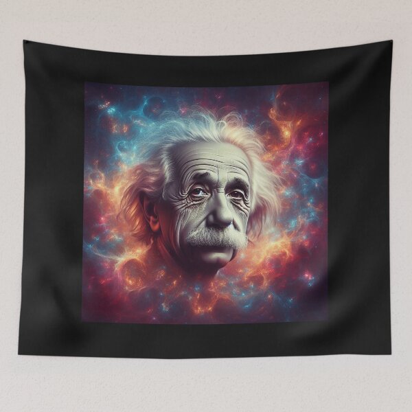 Item preview,  Albert Einstein designed and sold by sevenmountains.