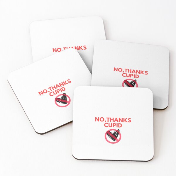 Item preview, No, thanks Cupid designed and sold by JLArtLLC.
