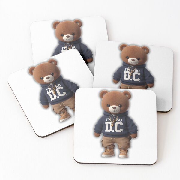 Item preview, I'm So D.C Navy Teddy Bear designed and sold by DavineDesigns.