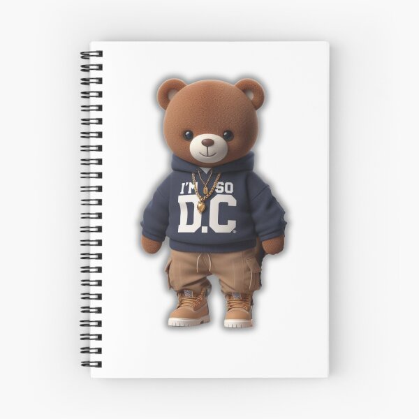 Item preview, I'm So D.C Navy Teddy Bear designed and sold by DavineDesigns.