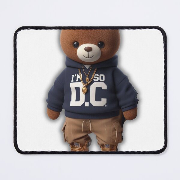 Item preview, I'm So D.C Navy Teddy Bear designed and sold by DavineDesigns.