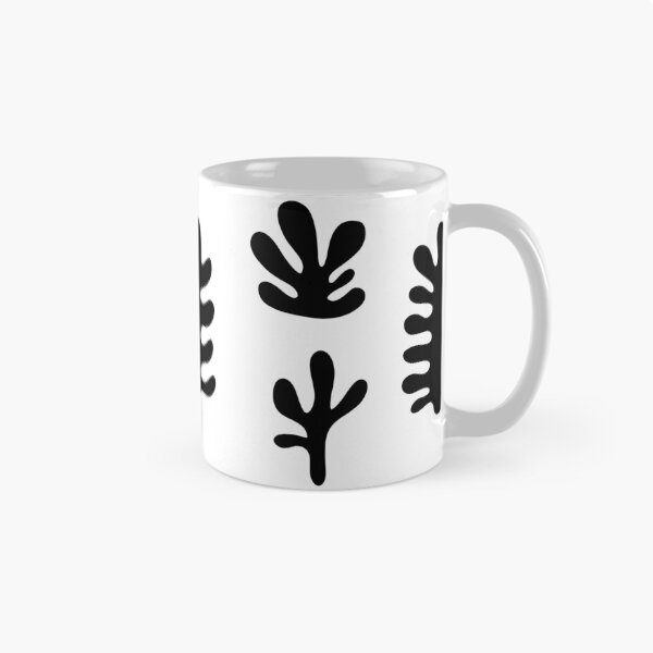 Item preview, 3 Single Matisse Black Plant Organic Forms Set designed and sold by posterful.