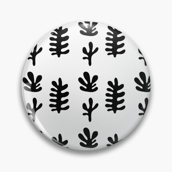 Item preview, 3 Single Matisse Black Plant Organic Forms Set designed and sold by posterful.