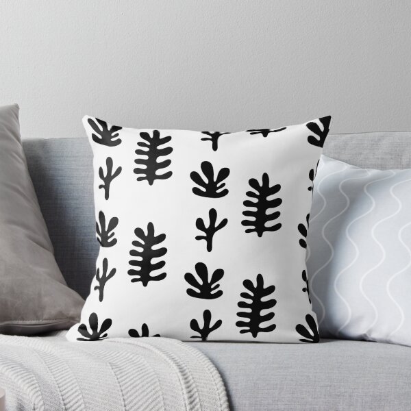 Item preview, 3 Single Matisse Black Plant Organic Forms Set designed and sold by posterful.