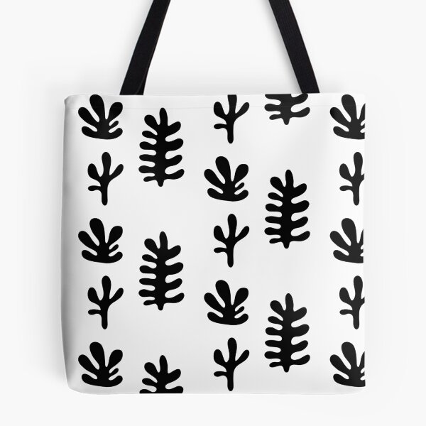 Item preview, 3 Single Matisse Black Plant Organic Forms Set designed and sold by posterful.