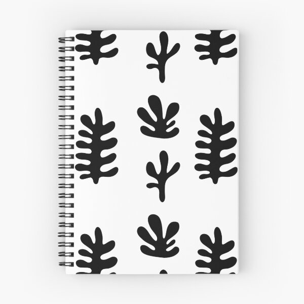 Item preview, 3 Single Matisse Black Plant Organic Forms Set designed and sold by posterful.