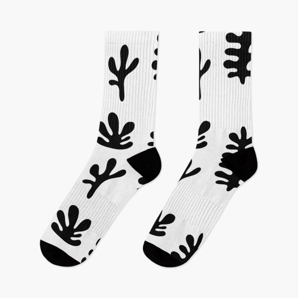 Item preview, 3 Single Matisse Black Plant Organic Forms Set designed and sold by posterful.