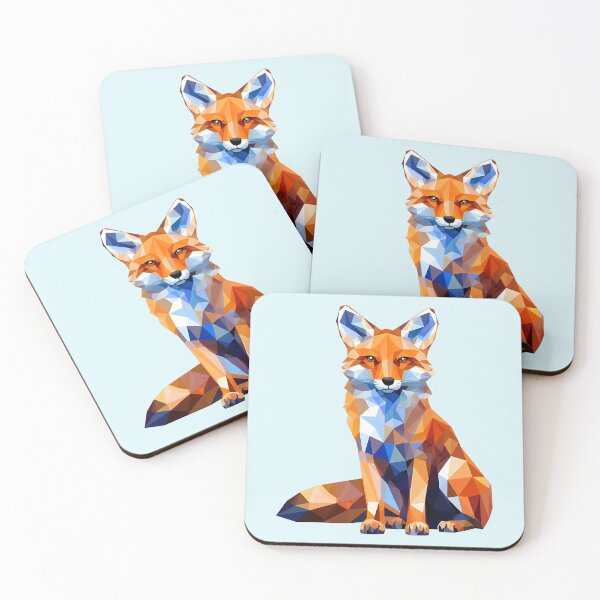 Item preview, Geometric Fox designed and sold by Weirdanya.
