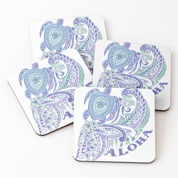 Item preview, Aloha Tribal Honu Grunged Tattoo-4492 designed and sold by sunnthreads.