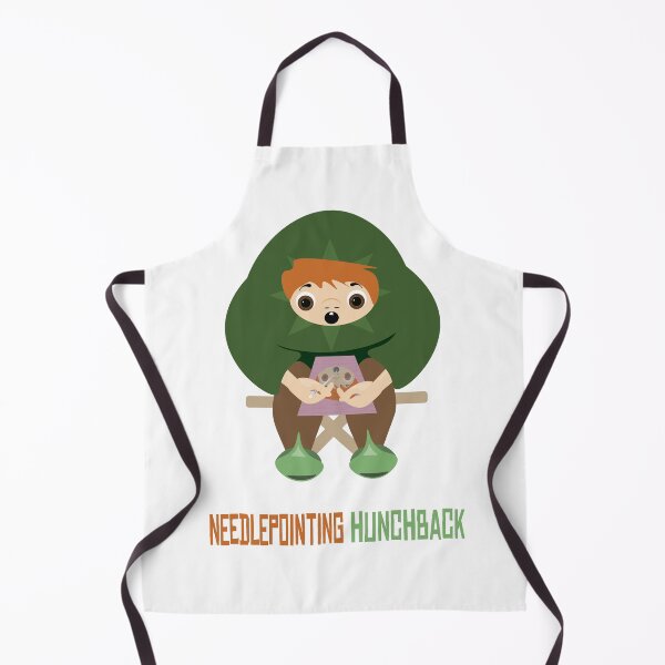 Item preview, Needlepointing Hunchback  ~ Swift Sloth Media ~ Great Gift Idea designed and sold by SwiftSlothMedia.