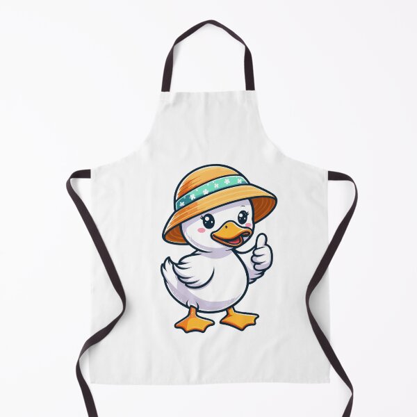 Item preview, Stylish Duck with Hat designed and sold by ArtfulWeave.