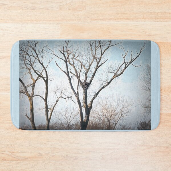 Item preview, Eagle Nest in Winter Painterly designed and sold by Debra Martz.
