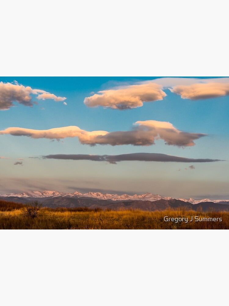 Thumbnail 7 of 7, Framed Art Print, Indian Peaks Music designed and sold by Gregory J Summers.