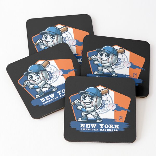 Item preview, USA - American BASEBALL - New York - Baseball mascot - New York baseball designed and sold by ArtProjectShop.