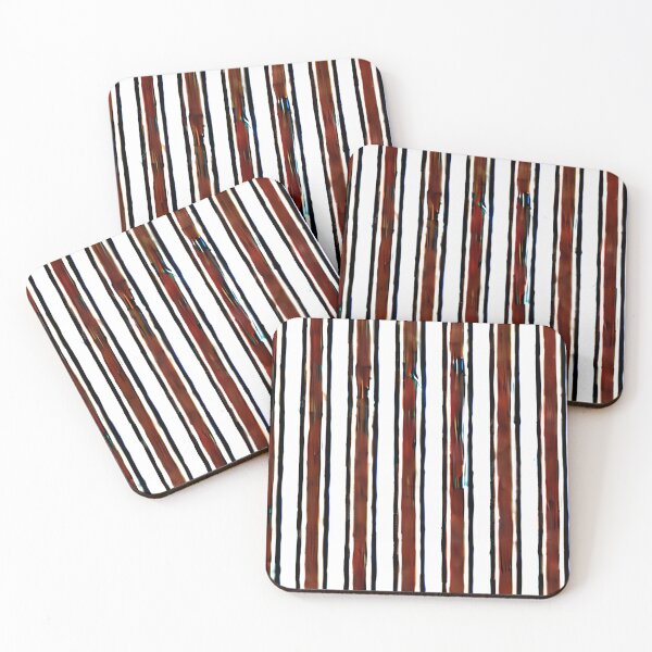Item preview, red vertical lines  designed and sold by bukajart.