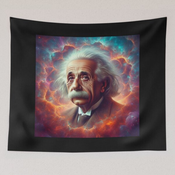 Item preview,  Albert Einstein designed and sold by sevenmountains.