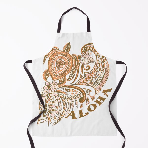 Item preview, Aloha Tribal Honu Gold Grunged Tattoo-4487 designed and sold by sunnthreads.