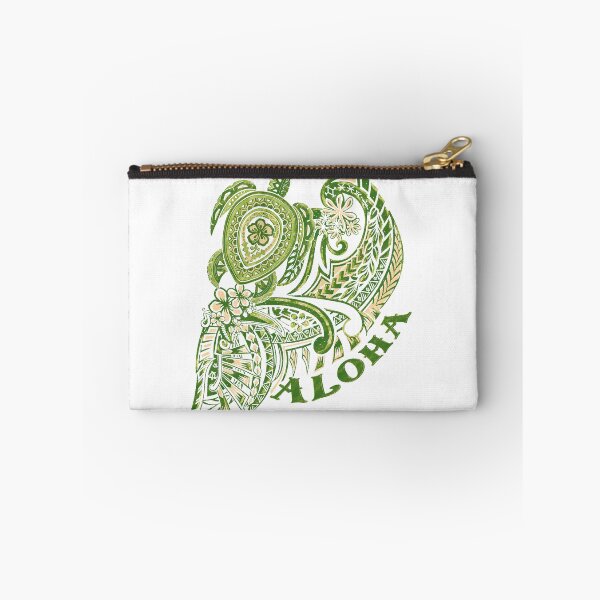 Item preview, Aloha Tribal Honu Green Grunged Tattoo-4490 designed and sold by sunnthreads.