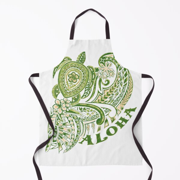Item preview, Aloha Tribal Honu Green Grunged Tattoo-4490 designed and sold by sunnthreads.