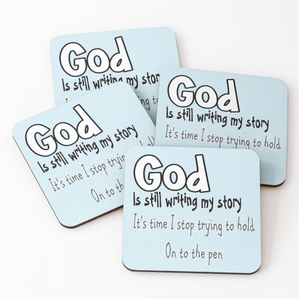 Item preview, God is still writing my story designed and sold by atroffire.