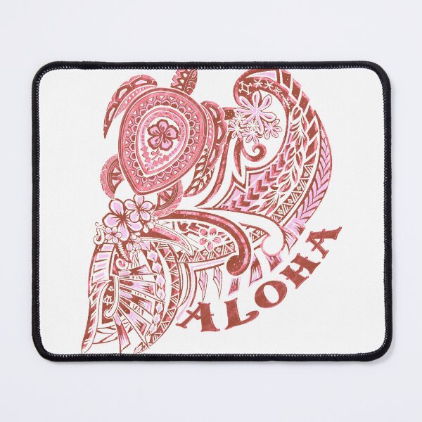 Item preview,  Aloha Tribal Honu Coral Grunged Tattoo-4491 designed and sold by sunnthreads.