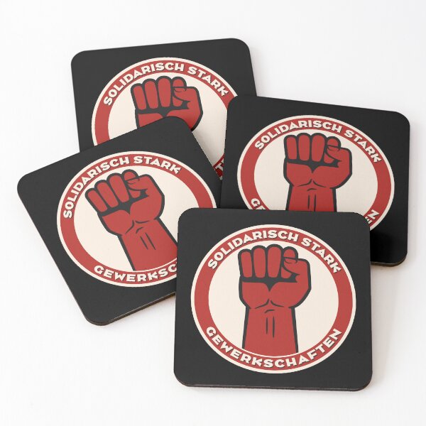 Item preview, Strong in solidarity - trade unions designed and sold by Dunkelflaute.