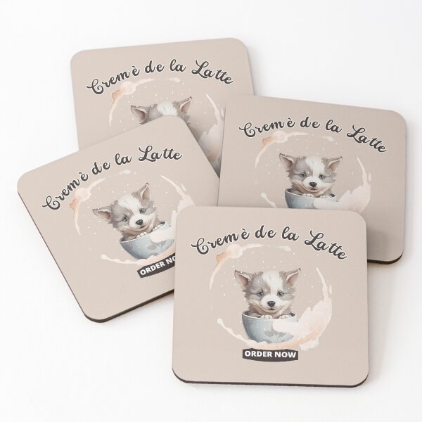 Item preview, Cremè de la Latte. Latte Art designed and sold by AnnDard.