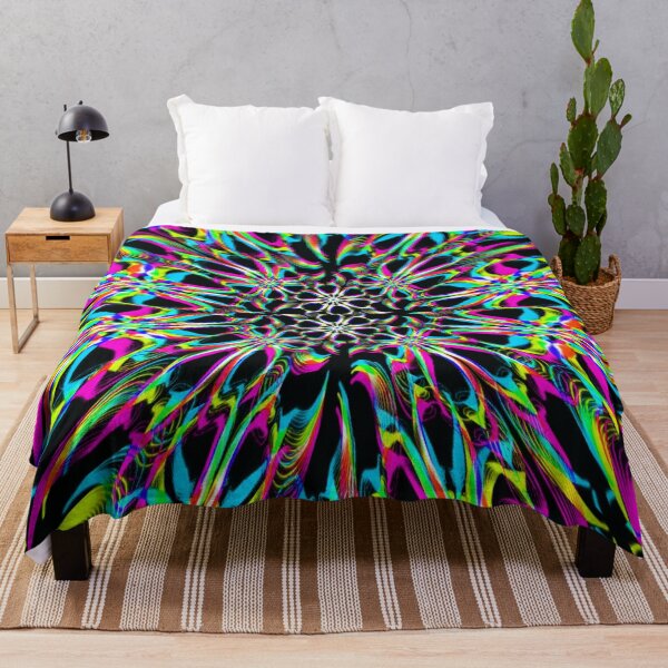 Item preview, Abstract Electric Fractal Flower 2 designed and sold by SXW Designs.