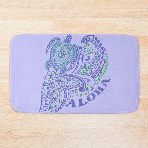 Item preview, Aloha Tribal Honu Grunged Tattoo-4492 designed and sold by sunnthreads.