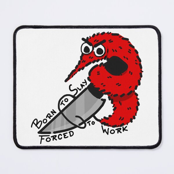 Item preview, Worm on a string Born to Slay Forced to Work designed and sold by Zero Labels.