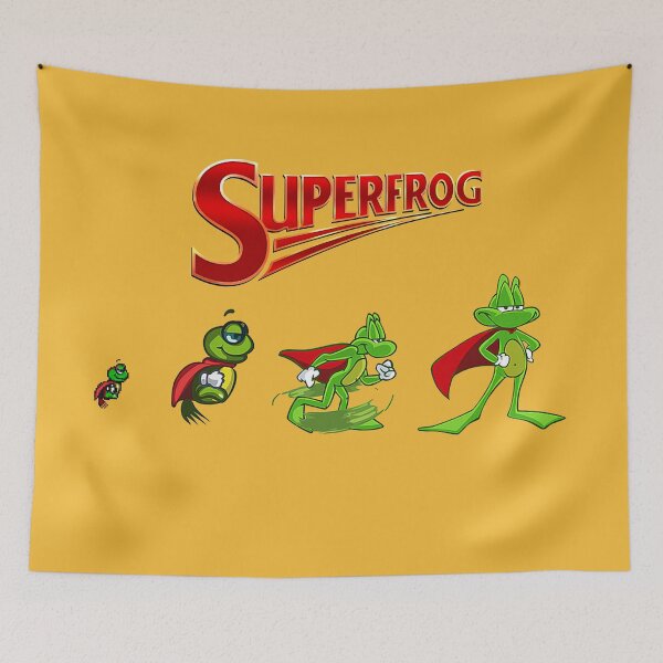 Item preview, Superfrog Evolution designed and sold by Retr0Tshirts.