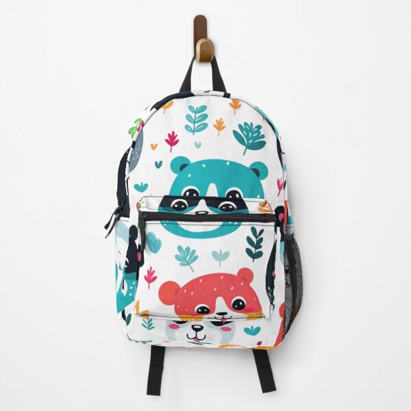 Item preview, Colorful happy pandas pattern for kids designed and sold by SmileshareShop.