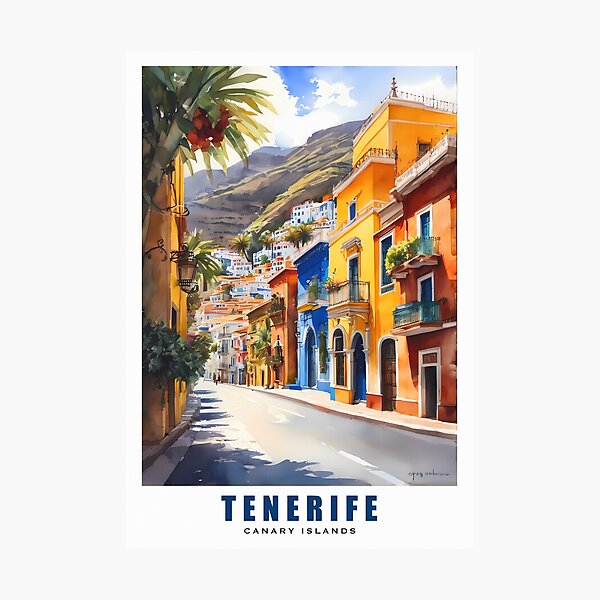Item preview, TENERIFE :  Canary Islands / Spain : "Exploring the Beauty of Tenerife" designed and sold by sirtonine.