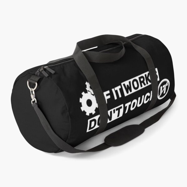 Item preview, If it works, don't touch it  - black mono designed and sold by Warrioll.