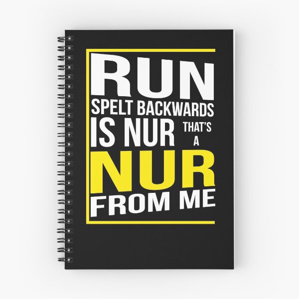 Item preview, Run Spelt Backwards Is Nur designed and sold by Kieran Abbott.