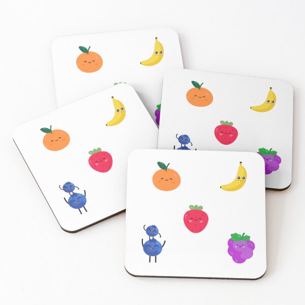 Item preview, cute fruit sticker pack designed and sold by printsbylana.