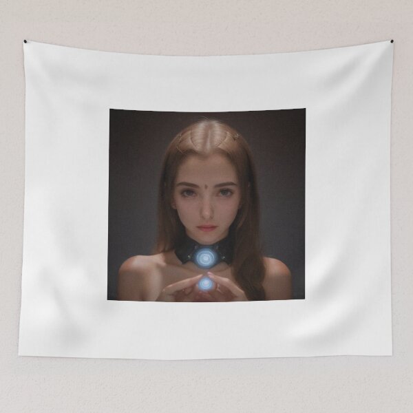 Item preview, fairy with an amulet in her hand designed and sold by paolboa.