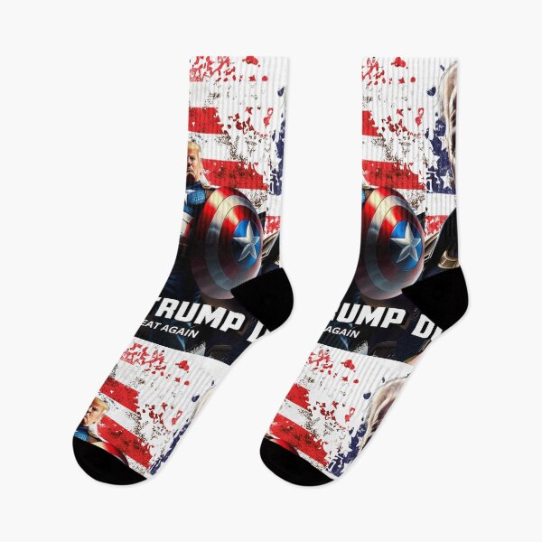 Item preview, Captain Donald Trump VS Thanos Biden #7 Make America Great Again designed and sold by CaptainTrump.