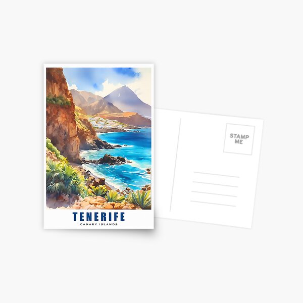 Item preview, TENERIFE :  Canary Islands / Spain : "Lush Landscapes: Exploring Tenerife's Verdant Valleys" designed and sold by sirtonine.