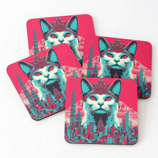 Item preview, Cat cyberpunk designed and sold by Silveira-Jess.