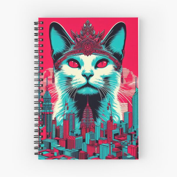 Item preview, Cat cyberpunk designed and sold by Silveira-Jess.