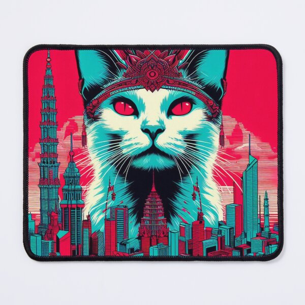 Item preview, Cat cyberpunk designed and sold by Silveira-Jess.