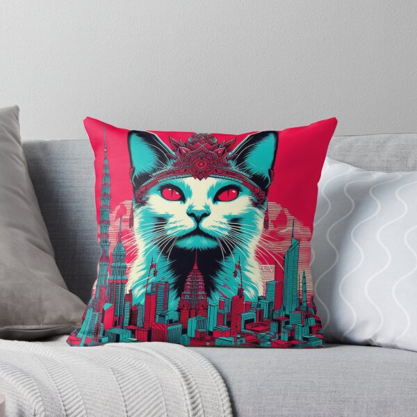 Item preview, Cat cyberpunk designed and sold by Silveira-Jess.