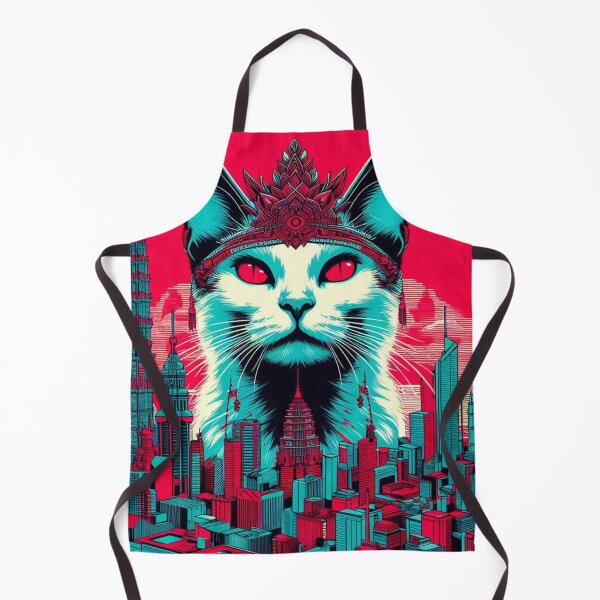 Item preview, Cat cyberpunk designed and sold by Silveira-Jess.