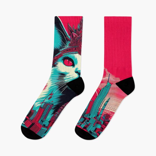 Item preview, Cat cyberpunk designed and sold by Silveira-Jess.