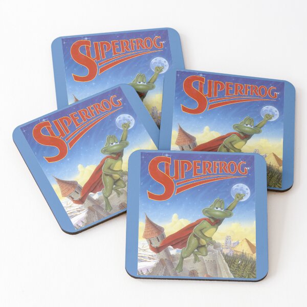 Item preview, Superfrog Cover Art designed and sold by Retr0Tshirts.