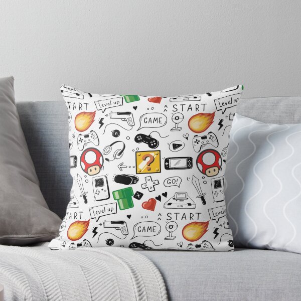 Item preview, Retro Gaming Pattern designed and sold by T-scape.