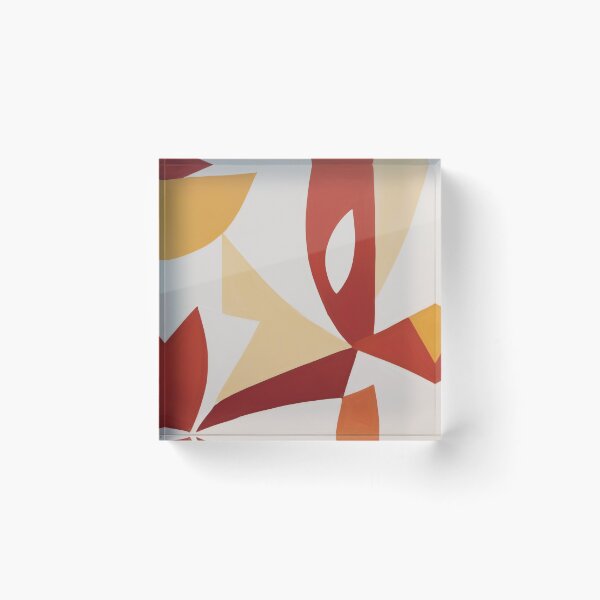 Item preview, Whimsical Red Dimensional Dance designed and sold by DeMuurdecoratie.
