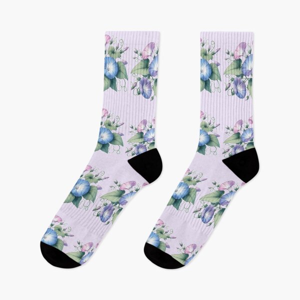 Item preview, Pastel Morning Glories designed and sold by AmberRoseWrites.