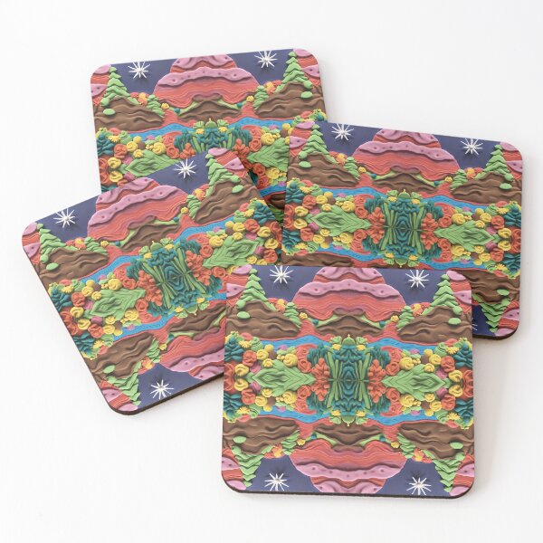 Item preview, Colourful River Pattern designed and sold by ComicJo.